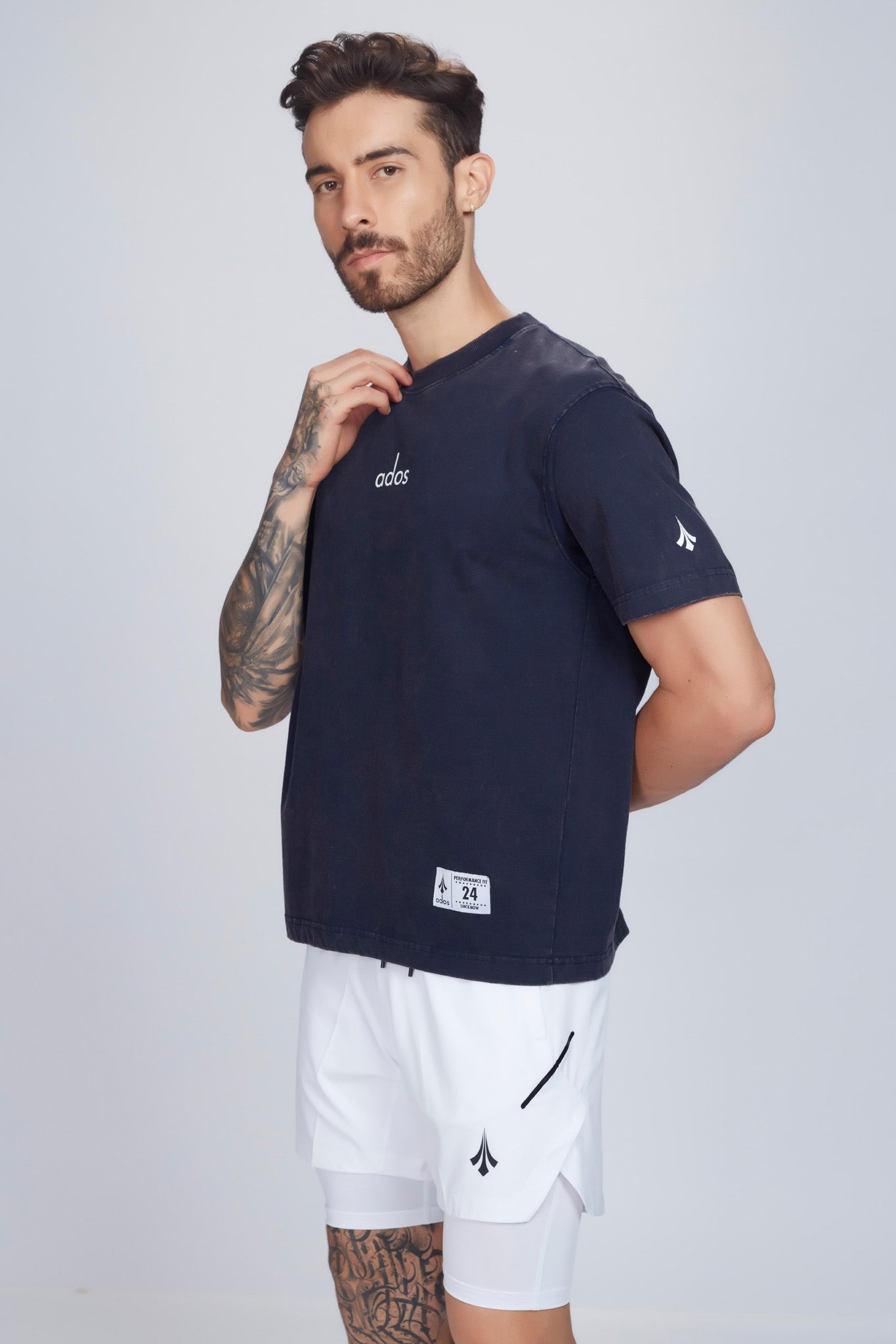 ados Regular size acid wash T-shirt