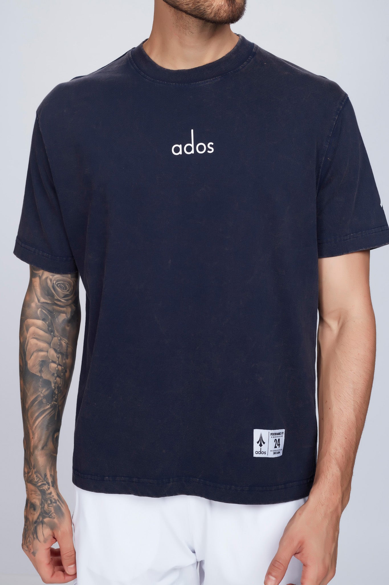 ados Regular size acid wash T-shirt