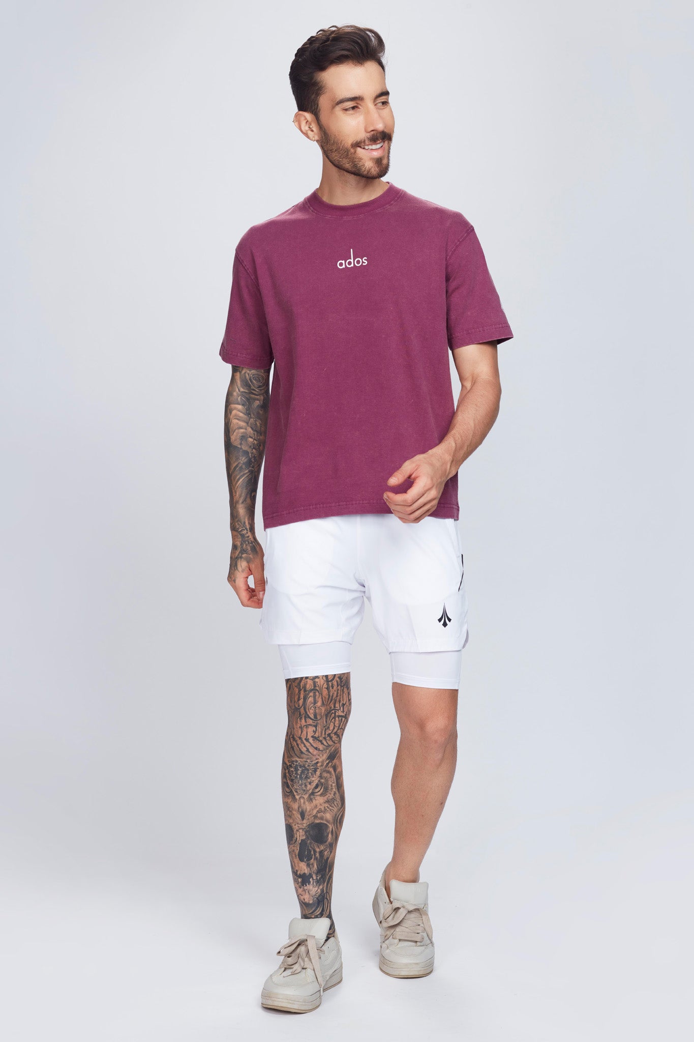 ados Regular size acid wash T-shirt