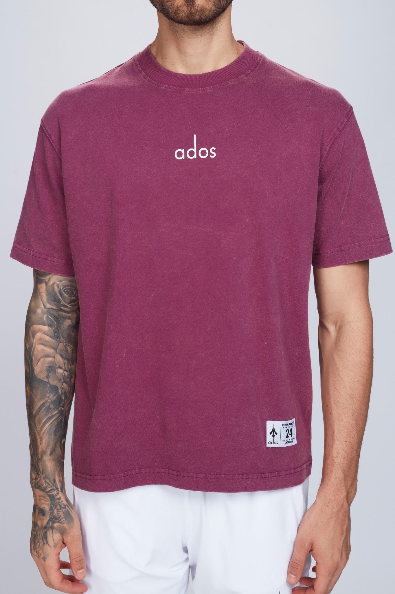 ados Regular size acid wash T-shirt