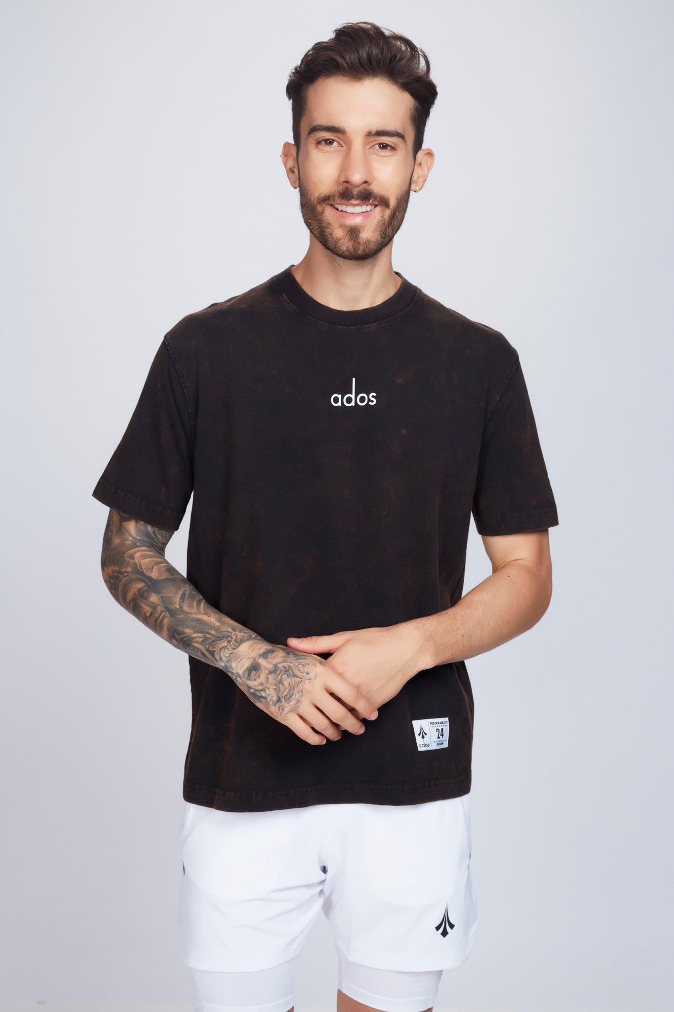 ados Regular size acid wash T-shirt
