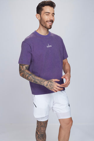 ados Regular size acid wash T-shirt