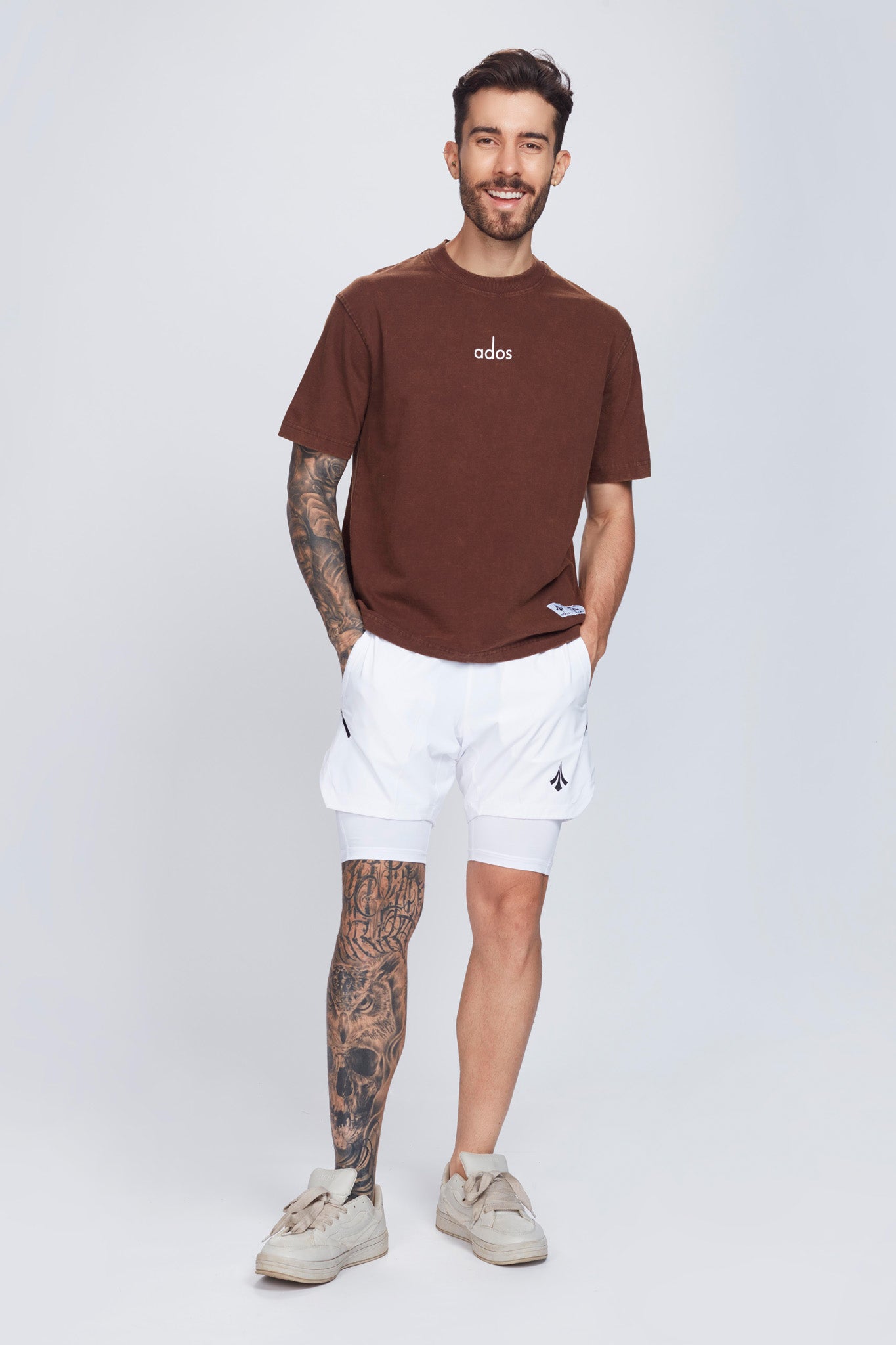 ados Regular size acid wash T-shirt