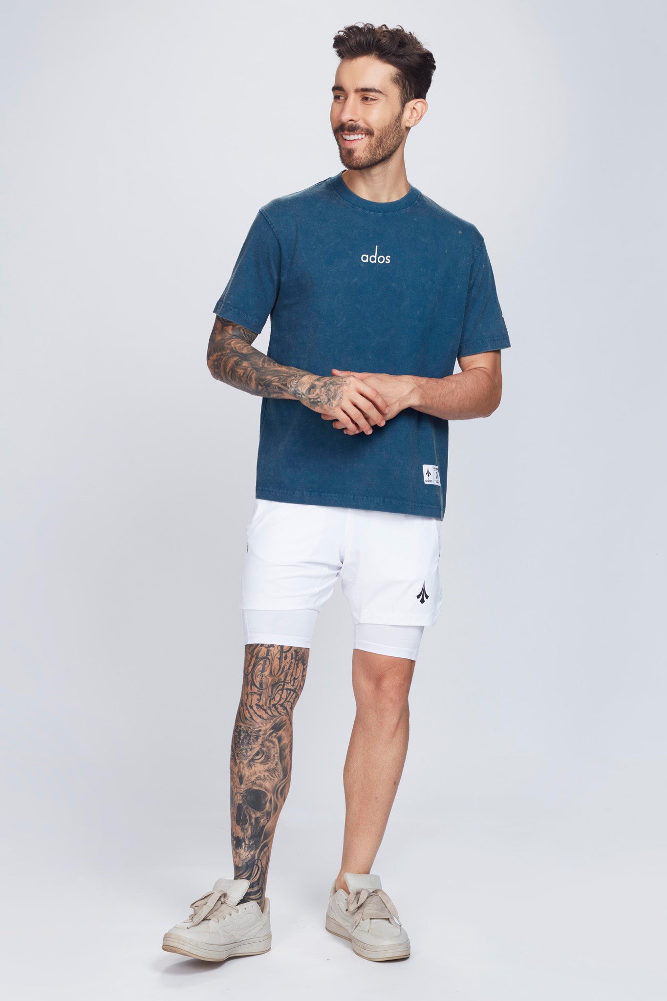 ados Regular size acid wash T-shirt