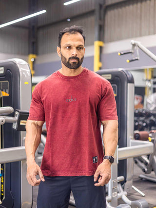 ados Regular size acid wash T-shirt - ados