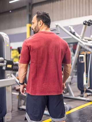 ados Regular size acid wash T-shirt - ados